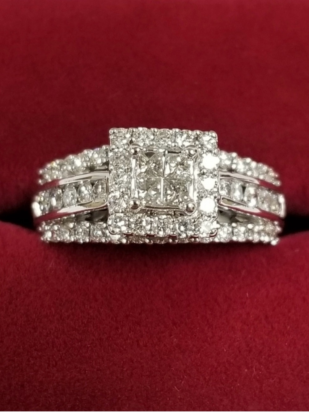 Diamond Halo Ring